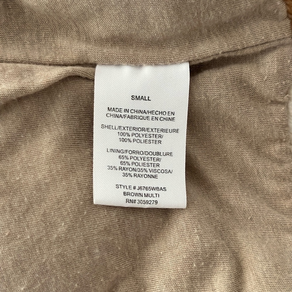 Altar'd State Tan and Cream Teddy Jacket - Picture 7 of 7